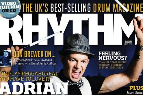 Rhythm Magazine - C&C Drums Europe - Player Date Big Beat (Silver Sparkle)